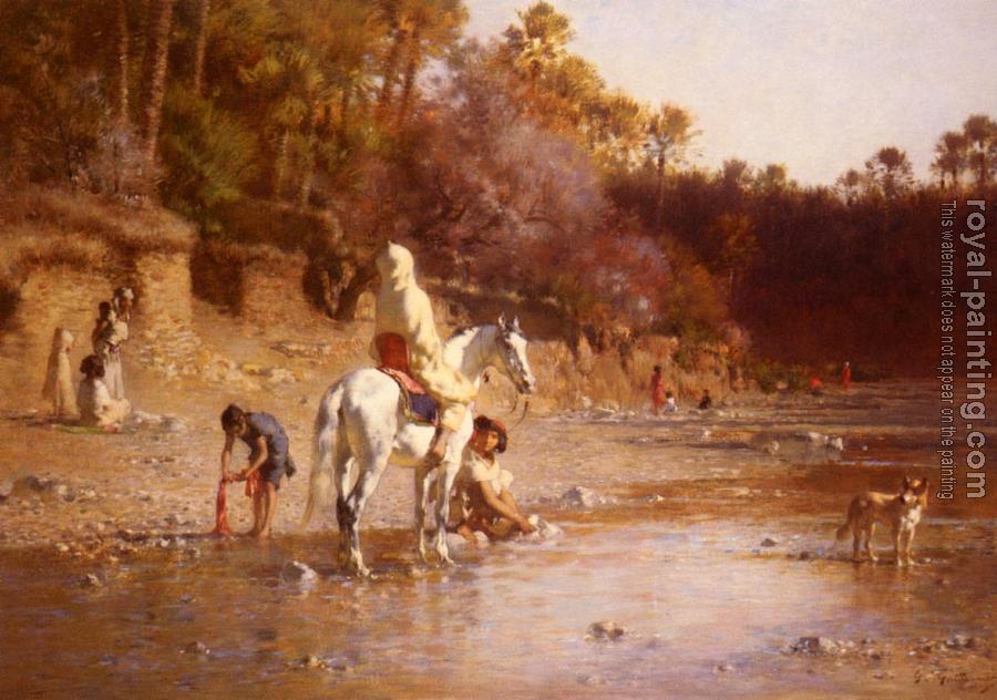 Gustave Guillaumet : The River at El-Katara